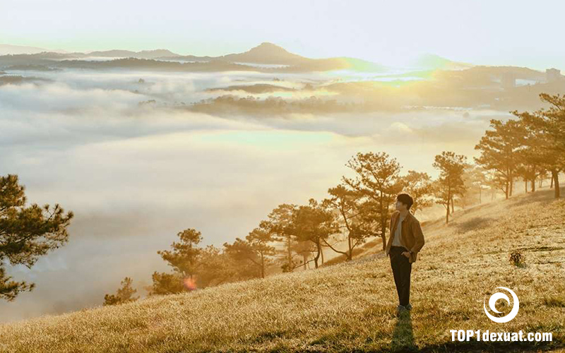 Hình ảnh săn mây ở đồi Đa Phú