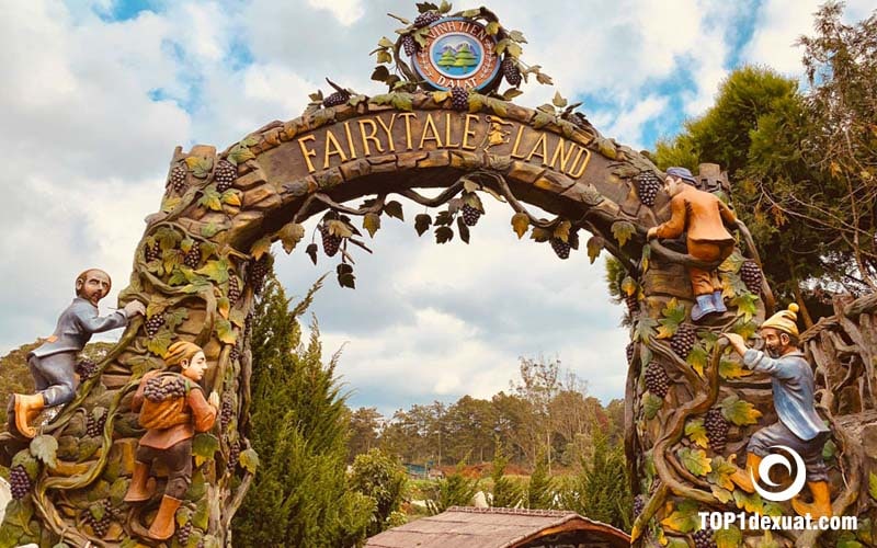 Địa chỉ Vùng Đất Cổ Tích Fairytale Land ở Đà Lạt. Ảnh: Google tìm kiếm