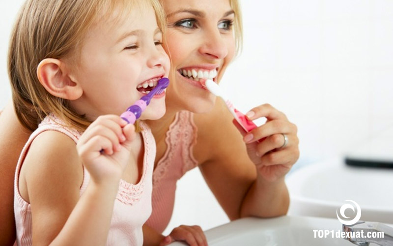 phòng ngừa bệnh răng miệng ở trẻ em