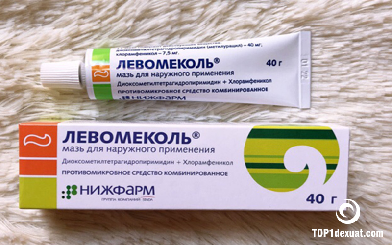 Thuốc trị viêm da dị ứng Levomekol