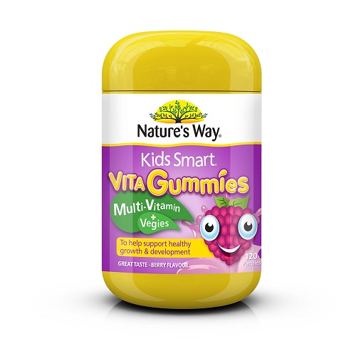 Kẹo bảo vệ mắt bé khỏi ánh sáng xanh Nature’s Way Kids Smart Vita Gummies