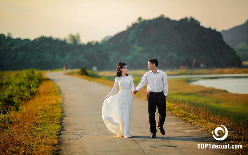 Chụp ảnh cưới ngoại cảnh tại Quảng Ngãi tại HTV Wedding