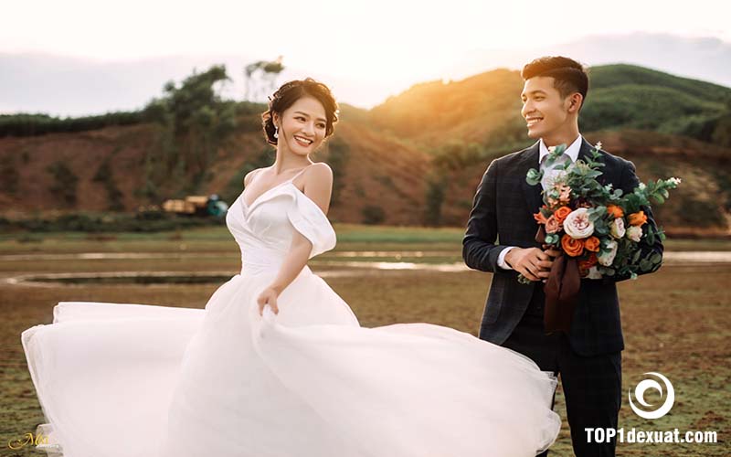 Chụp ảnh cưới ngoại cảnh Thừa Thiên Huế tại Hoa Nghiêm Bridal