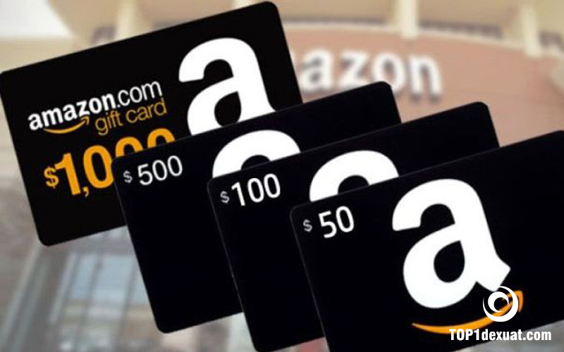 thanh toan tren amazon bang Amazon Gift Card