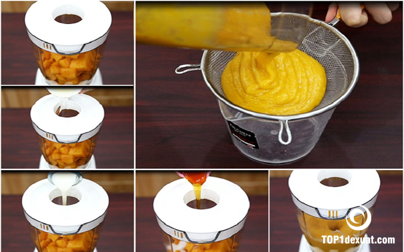 Cách làm pudding xoài không cần sử dụng trứng và gelatin