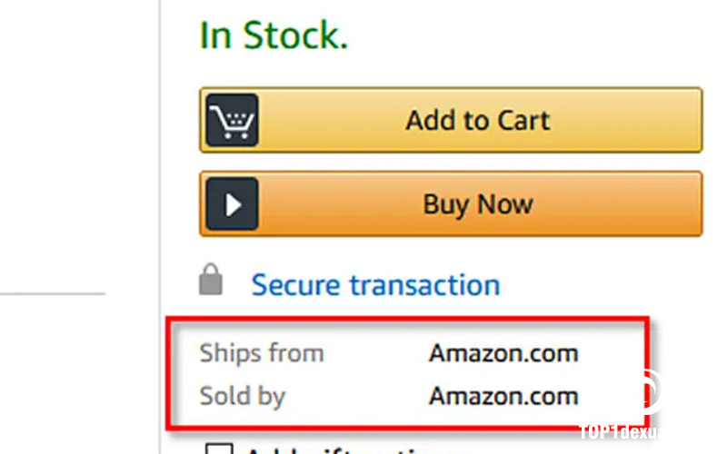 Ship and sold by Amazon.com