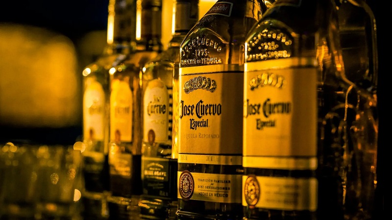pha chế Rượu Tequila Jose Cuervo Especial