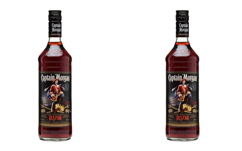 Hương vị chai Rượu Rum Captain Morgan Dark 1L