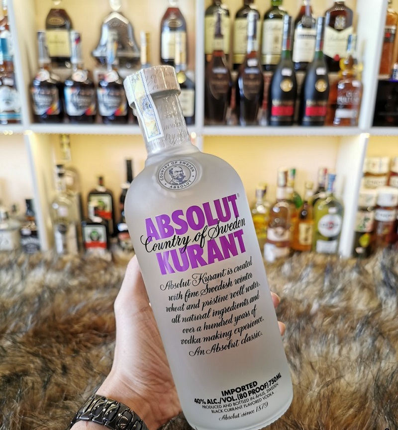 Thành phần chính trong Rượu Vodka Absolut Kurant