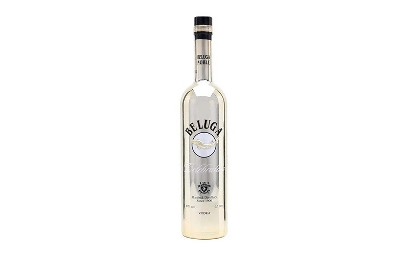 Đặc điểm chai Rượu Vodka Beluga Noble Celebration Silver
