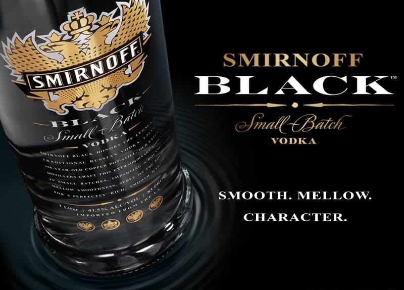 Cách thưởng thức Rượu Vodka Smirnoff Double Black