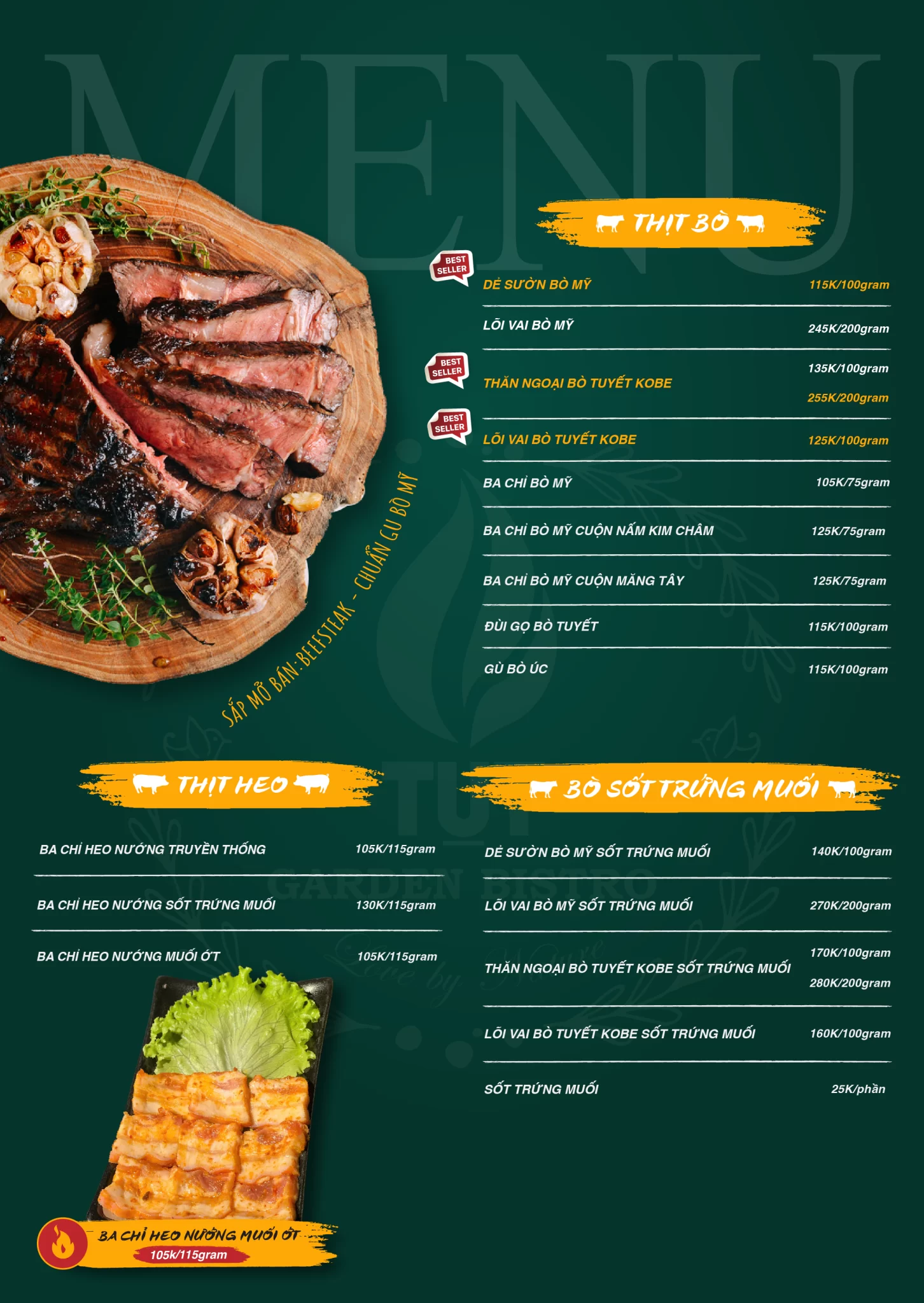 Các món nướng ngon tại Tụt