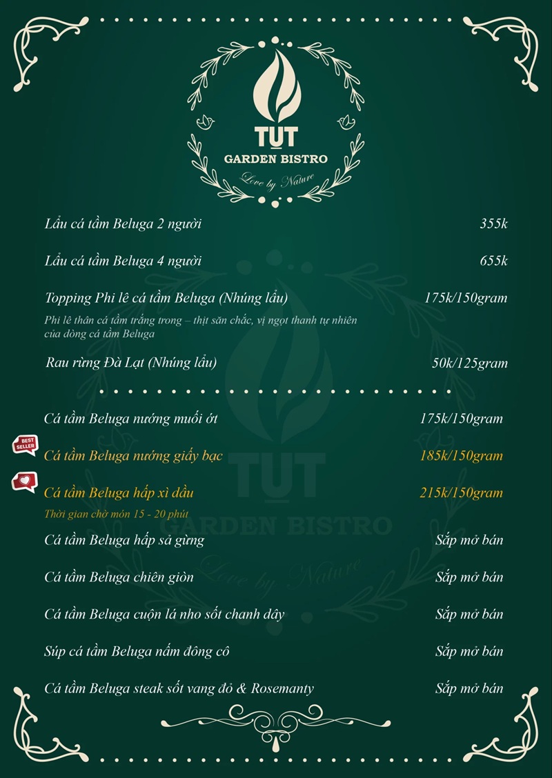 Tổng hợp 6 quán Cá Tầm Đà Lạt ngon với nguyên liệu tươi, ngon menu lẩu cá tầm tại Tụt