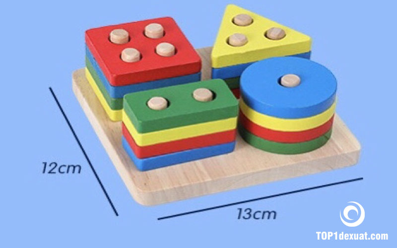 Combo 6 món đồ chơi gỗ cho bé phát triển khả năng giao tiếp