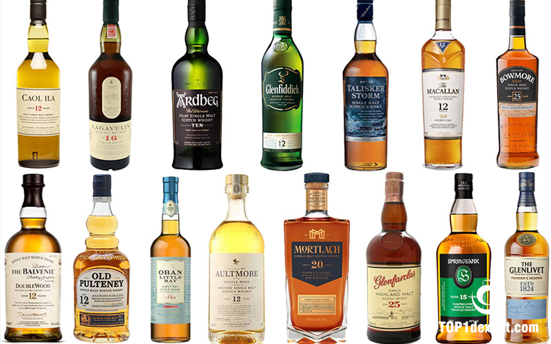 Một số loại Scotch whisky