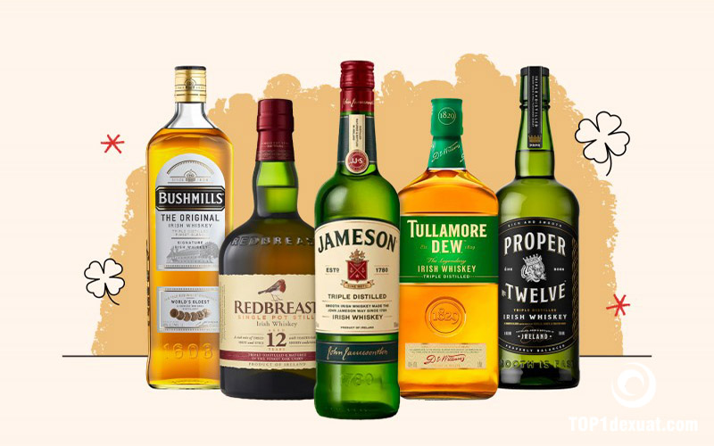 Irish whisky có thể có một hương vị hạt như các loại lúa mạch và lúa mì