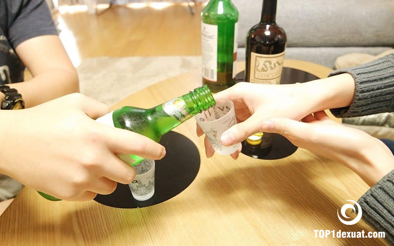 Ảnh hưởng của rượu soju đối với cơ thể