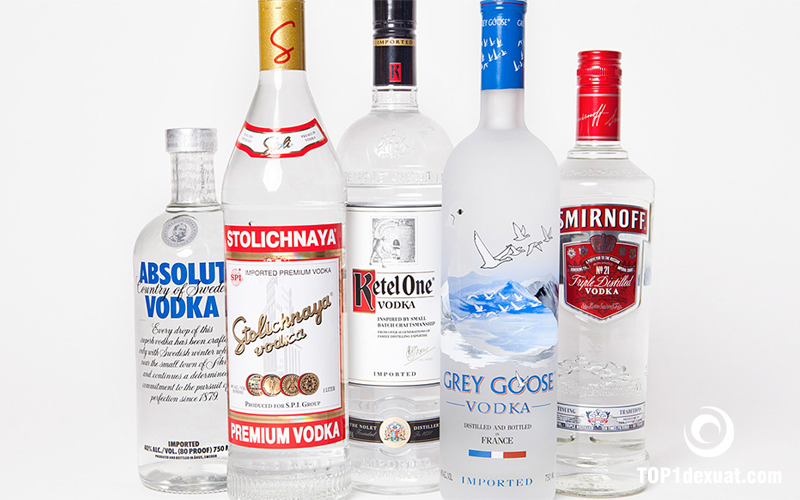 Cách khui rượu Vodka