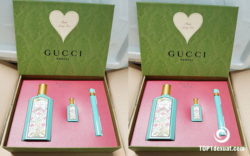 Set Nước Hoa Nữ Gucci Bloom 3pcs Gift Set
