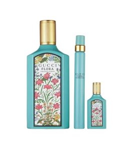 Set Nước Hoa Gucci Flora Gorgeous Jasmine EDP (5ml Splash + 10ml Spray)