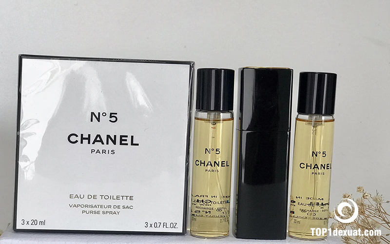 Giới thiệu Set Nước Hoa Nữ Chanel No 5 EDT 3x20ml