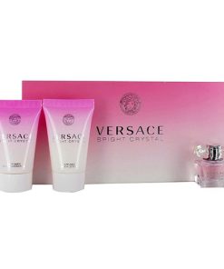Set Nước Hoa Nữ Versace Bright Crystal Mini Gift Set 3 Món