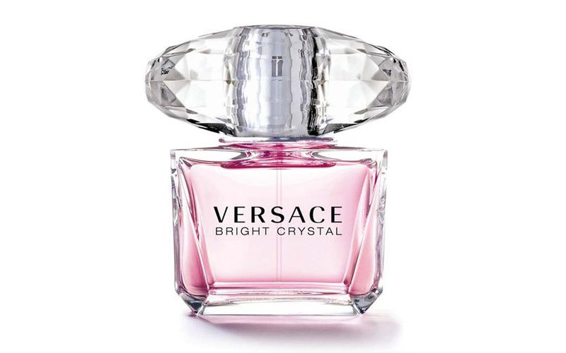 Thiết kế chai nước hoa Versace Bright Crystal 90ml