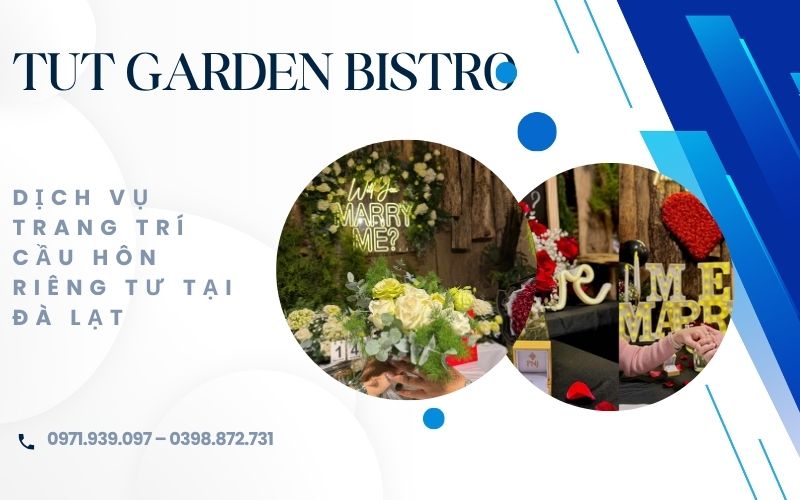 dịch vụ trang trí cầu hôn riêng tư tại đà lạt