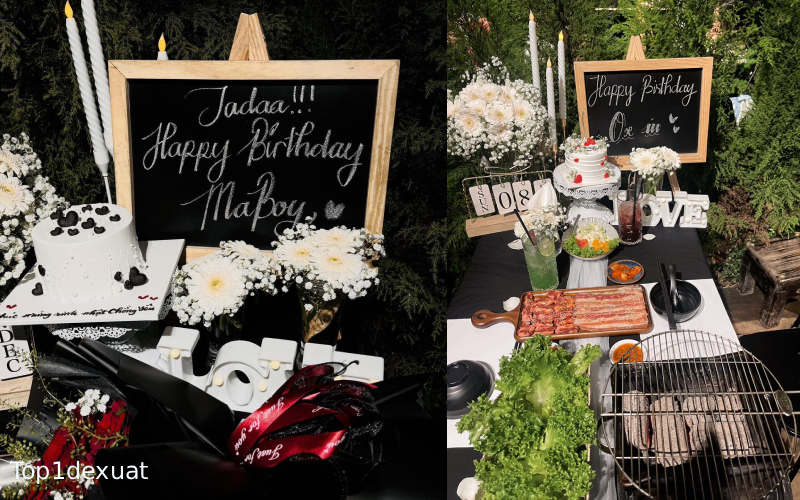 Tut Garden Bistro. Ảnh: Google tìm kiếm quán nướng có dịch vụ trang trí tiệc tại đà lạt