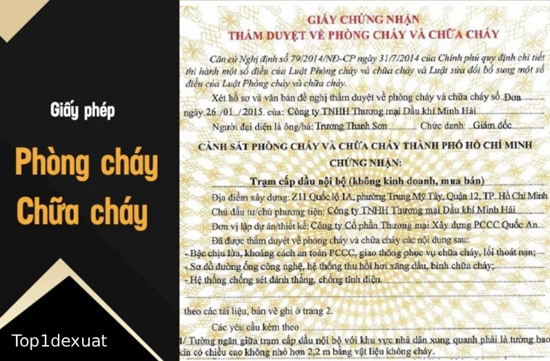 dịch vụ cấp giấy PCCC tại Đà Lạt