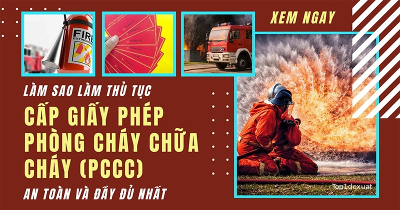cấp giấy phép phòng cháy chữa cháy