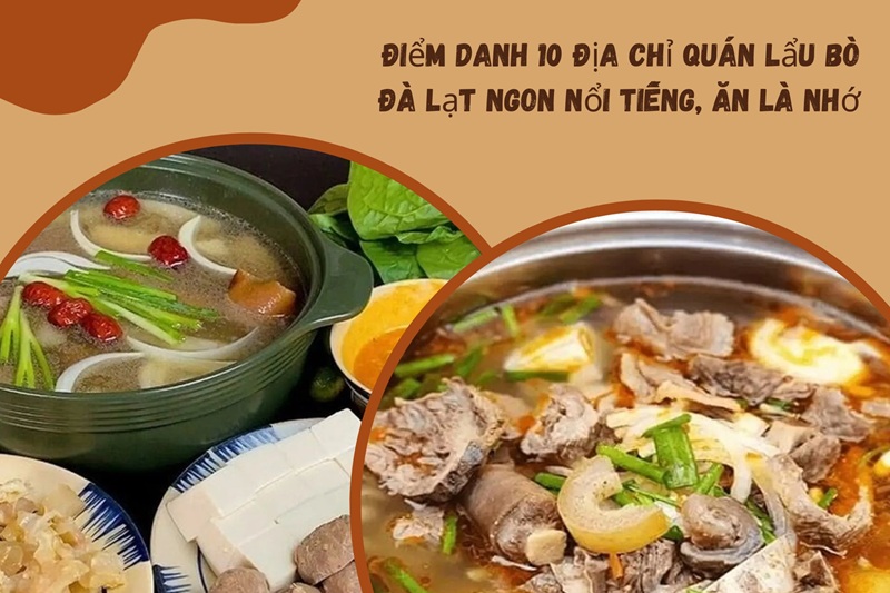 Quán lẩu bò đà lạt