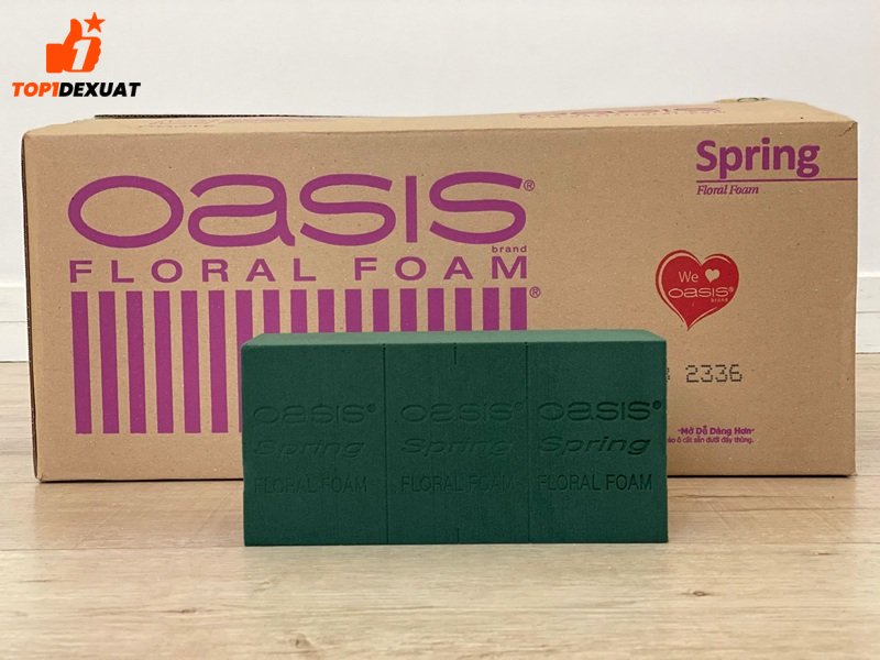 Giá bán xốp cắm hoa tươi OASIS tại tổng kho Đà Lạt
